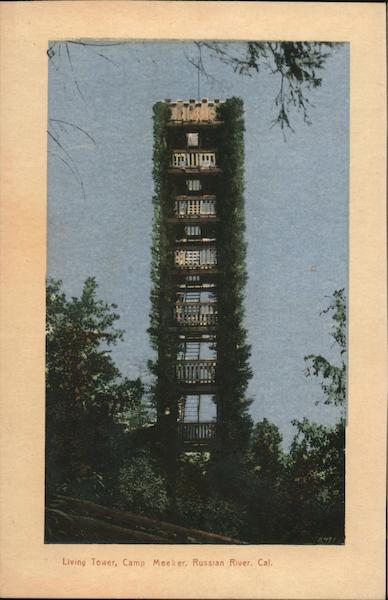 Living Tower, Camp Meeker, Russian River California