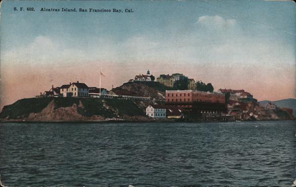 Alcatraz Island, San Francisco Bay California