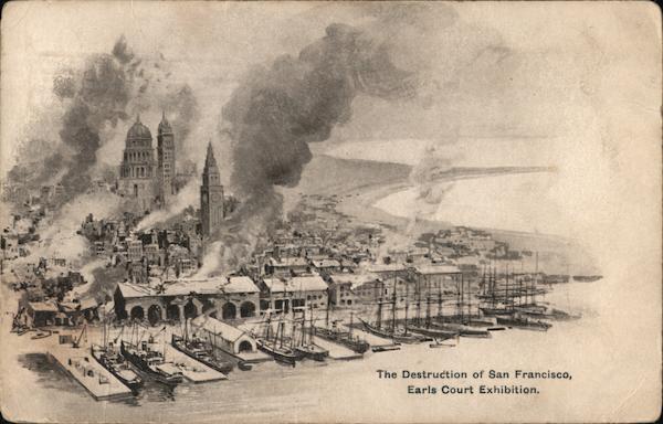 The Destruction of San Francisco, Earls Court Exhibition California