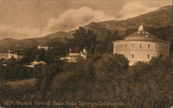 General View Napa Soda Springs California