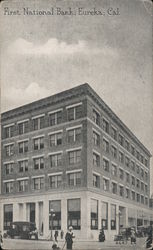 First National Bank Postcard