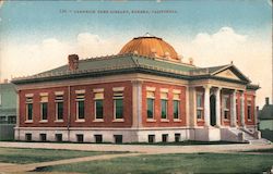 Carnegie Free Library Postcard