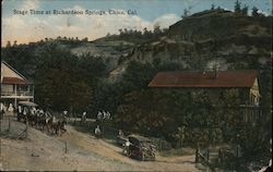 Stage Time at Richardson Springs Chico, CA Postcard Postcard Postcard