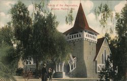 Church of the Ascension Sierra Madre, CA Postcard Postcard Postcard