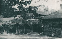 Dance hall land office Postcard