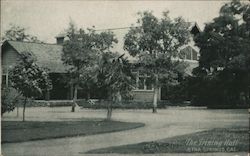 The Dining Hall at Aetna Springs Resort Postcard