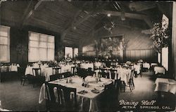 Dining Hall Aetna Springs, CA Postcard Postcard Postcard