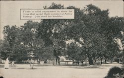 There Is Solid Enjoyment In Store For Those That Spend Their Summer at Aetna Springs Postcard