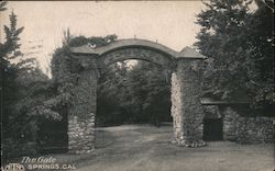 The Gate Aetna Springs, CA Postcard Postcard Postcard