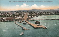 General View from Water Front, Looking up H Street Postcard