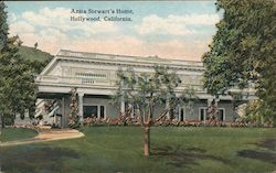 Anita Stewart's Home Postcard