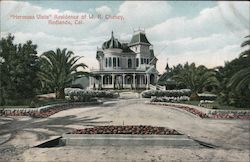 "Hermosa Vista" Residence of W.R. Cheney Redlands, CA Postcard Postcard Postcard