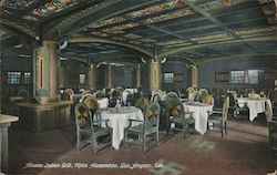 Mission Indian Grill, Hotel Alexandria Postcard