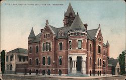 San Joaquin County Jail Postcard