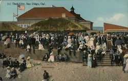 Tent City Postcard