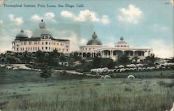 Theosophical Institute, Point Loma Postcard