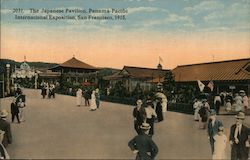 The Japanese Pavilion, Panama-Pacific Internaional Exposition Postcard