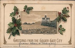 Cliff House Greetings From the Golden Gate City San Francisco, CA Postcard Postcard Postcard