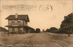 Southern Pacific R.R. Station Postcard