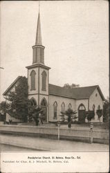 Presbyterian Church Saint Helena, CA Postcard Postcard Postcard