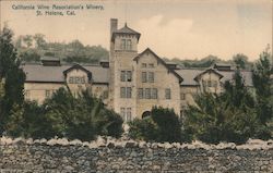 California Wine Association's Winery Postcard
