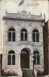 The Public Library Postcard