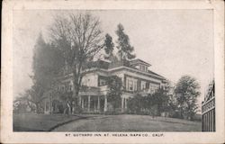 St. Gothard Inn, Napa Co. Postcard