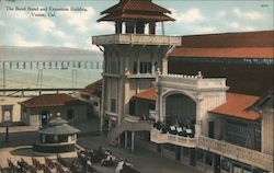 The Band Stand and Exposition Building Postcard
