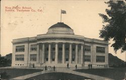 New Public School, Sonora, Tuolumne County Postcard