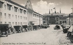 Casa Del Rey & Casino Santa Cruz, CA Postcard Postcard Postcard