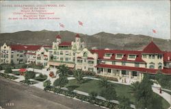 Hotel Hollywood Postcard