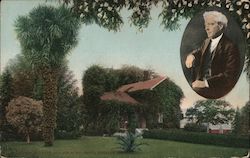 Luther Burbank and His Home Postcard