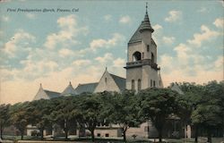 First Presbyterian Church Postcard