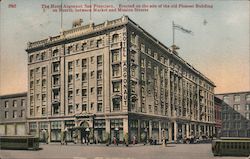 Hotel Argonaut, Erected On the site of the old Pioneer Building San Francisco, CA Postcard Postcard Postcard