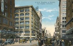Broadway at Seventh Postcard