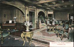 Reception Hall, Busch' Residence Postcard