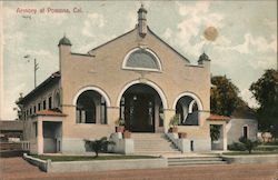 Armory Pomona, CA Postcard Postcard Postcard