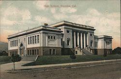 High School Pomona, CA Postcard Postcard Postcard