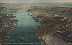 The Estuary, Famous Inner Harbor of Oakland Postcard