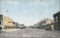 Street Scene Postcard