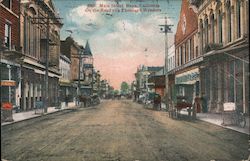 Main Street Napa, CA Postcard Postcard Postcard