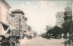 Brown Street Napa, CA Postcard Postcard Postcard