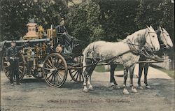 Napa Fire Department Engine Postcard