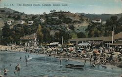 The Bathing Beach Postcard