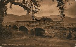New Bridge Over Conn Creek Postcard