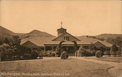 Dining Hall, Veterans Home Yountville, CA Postcard Postcard Postcard