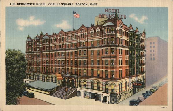 The Brunswick Hotel, Copley Square Boston Massachusetts