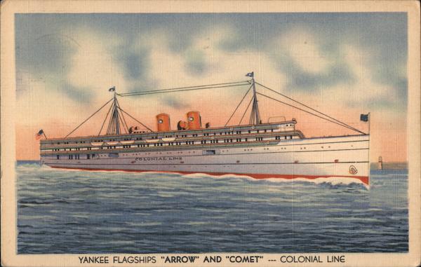 Yankee Flagships Arrow and Comet - Colonial Line
