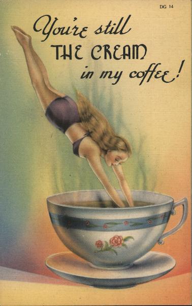You're still the Cream in my Coffee Swimsuits & Pinup