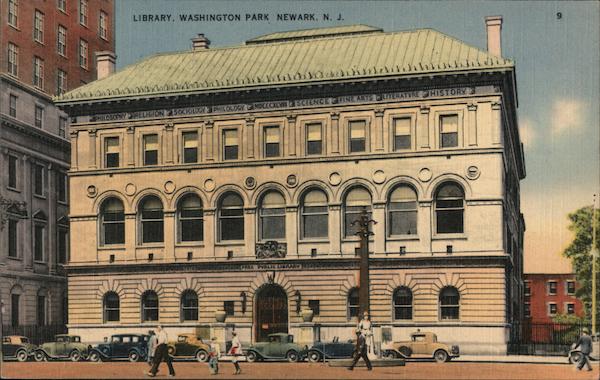Library, Washington Park Newark New Jersey
